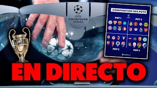 🔴EN DIRECTO SORTEO DE LA FASE DE GRUPOS DE CHAMPIONS LEAGUE · EN VIVO REACCIONANDO [upl. by Notnarb]