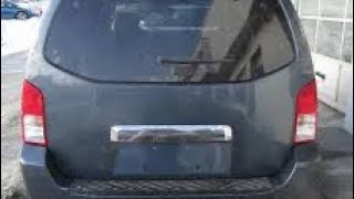 Nissan Pathfinder Stuck Rear Hatch Fix  Replacement of Trunk Lid Release Switch [upl. by Vivianne356]