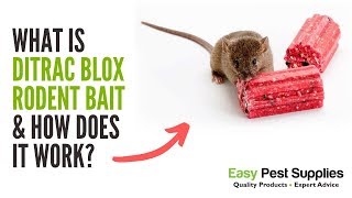 What Is Ditrac Blox Rodent Bait amp How Does It Work [upl. by Pomeroy783]