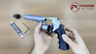 Revólver Airsoft Titan 6s KLI QGK Full Metal 6mm [upl. by Quintus31]