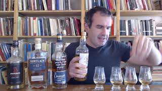 Springbank Substitutes 10yo 100 proof v Mortlach 12 v Benromach 10 v IB Highland Park 13yo [upl. by Nuahsyar538]