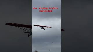 Wig Wag Light Install pilotlife aviation lifeasapilot flying aspiringpilot apilotslife lsa [upl. by Hyrup]