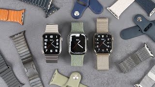 TOP Apple Watch Armbänder  Das sind die besten Armbänder für deine Apple Watch [upl. by Ainoloppa]