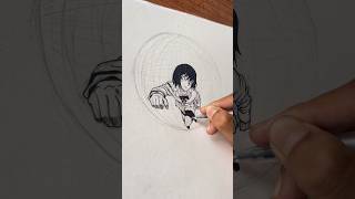 5 point perspective drawing art artshorts drawing perspective ctive [upl. by Merola787]