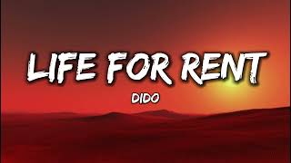 Dido  Life For Rent Lyrics [upl. by Ava]