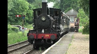 Kent amp East Sussex Steam Railway Tenterden  Bodiam  Steam Locomotives [upl. by Enileme]