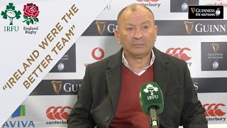 PostMatch  Eddie Jones amp Tom Curry on Ireland Defeat  2021 Guinness Six Nations [upl. by Felicia]