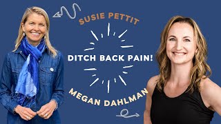 How to Eliminate Hip and Back Pain with Fitness Pro Megan Dahlman [upl. by Wahlstrom]