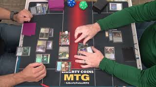 Golgari Food 🟢⚫ vs Bant Spirits 🔵🟢⚪  Pioneer FNM 092724  Round 3 [upl. by Wadell]