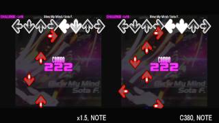 【DDR 2013】 Blew My Mind DOUBLE CHALLENGE 譜面確認＋クラップ [upl. by Eihs]