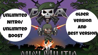 HOW TO DOWNLOAD OLD UNLIMITED AMMO AND NITRO MINI MILITIA  VECTOR NEO [upl. by Kassab464]