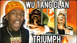 FIRST TIME HEARING WuTang Clan  Triumph Official HD Video ft Cappadonna REACTION [upl. by Yeta249]