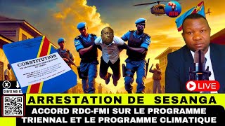 ACTU ÉCLAIRÉES 1411ARRESTAION amp LIBERATION DES OPPOSANTSAccord RDCFMI sur 2 Programmes [upl. by Aehsal172]