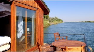 Hakusembe River Lodge Namibia  the perfect Honeymoon Spot with BeachFeeling [upl. by Eserahc172]