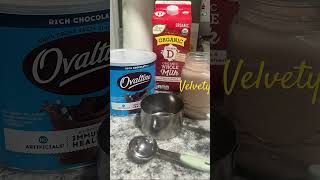 Ovaltine Breakfast drink malt chocolate powder breakfast [upl. by Blake]