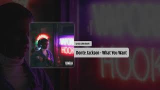 Donte Jackson  What You Want Audio [upl. by Barsky778]