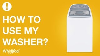 Whirlpool Washers  How to use your washing machine [upl. by Nellir553]