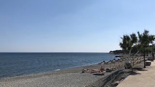 Kolymbari Beach 🇬🇷 Kolymbari 🌴 Crete 🏖 Greece  HD 1080p [upl. by Anai]