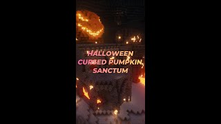 Minecraft Cursed Pumpkin Sanctum Build  Time lapse [upl. by Kristopher838]