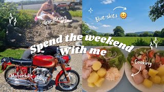 Spend the weekend with me ❤️ Gardening🌻Cooking🍳Motorbike Show🏍amp more [upl. by Efinnej]