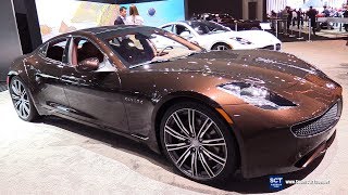 2019 Karma Revero  Exterior and Interior Walkaround  2018 New York Auto Show [upl. by Heida]