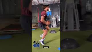 Texans WR Xavier Hutchinson Offseason Training [upl. by Berk784]