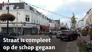 Frustratie in Utrechtse Kanaalstraat het is net een woonerf geworden RTV Utrecht [upl. by Ynnos]