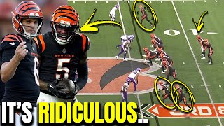 How Do The Cincinnati Bengals Keep Getting Away With This  Jake Browning Tee Higgins [upl. by Dory625]