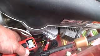 Ferris Mower Briggs and Stratton starter clicks wont engage [upl. by Schreib]