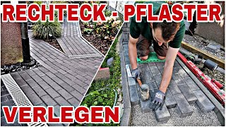 So verlegt man  Pflastersteine auf Splitt  Das Werkzeug 🛠️ brauchst du  Gartenweg bauen [upl. by How197]