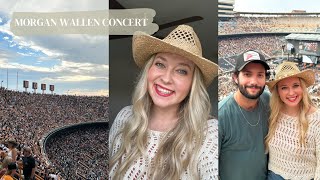 morgan wallen concert vlog 2024grwm and concert in neyland stadium [upl. by Rani148]