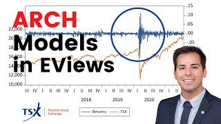 How to estimate arch model  eviews tutorial complete [upl. by Sucramel]