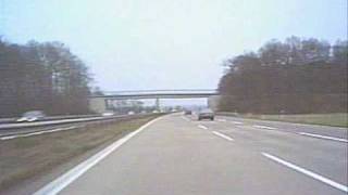 1988  Autobahn A1 Bremen Hamburg  time lapse [upl. by Rosenblast]