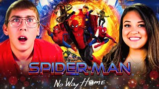 The ULTIMATE SpiderMan Movie First Time Watching SPIDERMAN NO WAY HOME 2021 REACTION [upl. by Ehtylb]