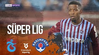 Trabzonspor vs Kasimpasa  SüperLig HIGHLIGHTS  120624  beIN SPORTS USA [upl. by Schiff]