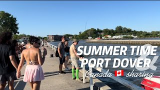 Summer Tour to PORT DOVER BEACH ONTARIO Canada the nature and what you need to know as a visitor [upl. by Navek]