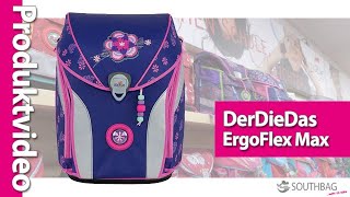 DerDieDas Schulranzen ErgoFlex Max  Produktvideo [upl. by Euv]