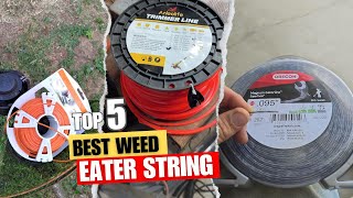 Best Weed Eater String Top 5 Picks  for Any Yard [upl. by Eelamme]