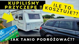 Nasza nowa przyczepa🏠Ile to kosztujeJak tanio kempingować🏖🌏🏠👨‍👩‍👧‍👧 [upl. by Cinom]