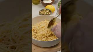 The most delicious roasted lemon and rocket Spaghetti recipe [upl. by Lorusso858]