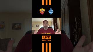 RomaDinamo Kiev 🔴 1830 👉🏻​⁠LaTanaDelBranco asroma europaleague reaction calcio shorts [upl. by Yoc]