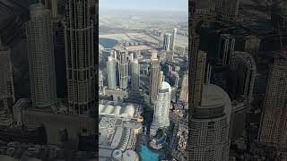 Dubai  At The Top Burj Khalifa Dubai visitdubai burjkhalifa traveltips uae [upl. by Bolling459]