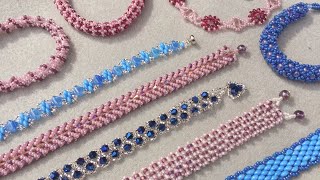 11 Gorgeous Bead Weaving Designs Live Tutorial  Bead Weaving For Beginners  DIY Jewelry Tutorial [upl. by Tarsus]