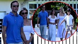 Ivanka maintains a low profile with her family in Florida as Donald Trump intensifies his campaign [upl. by Asihtal]