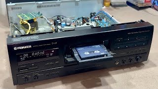 PIONEER DAT D05 Digital Audio Tape Deck  メンテナンス修理修復後  After Maintenance Repair Restoration [upl. by Deonne]