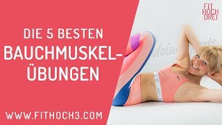 Die 5 besten Pilatesübungen für deine Bauchmuskeln [upl. by Anrol]