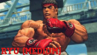 Ultra Street Fighter IV Arcade  Ryu Medium [upl. by Aicirt]