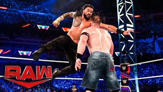 WWE Raw  Roman Reigns vs John Cena  Raw Full Highlights 2024 [upl. by Eiznil23]