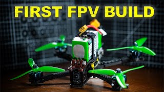 Building my first FPV drone  5” Freestyle [upl. by Esekram]