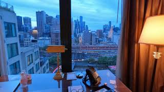 Luxury Stay at The Langham Melbourne  Hotel Tour [upl. by Ahseinat992]